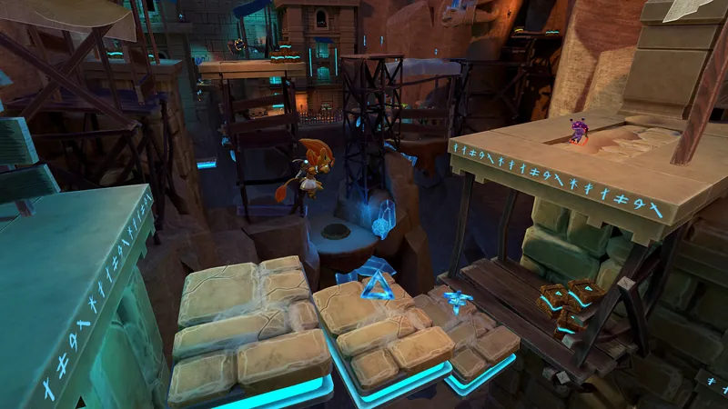 An ancient temple full of traps